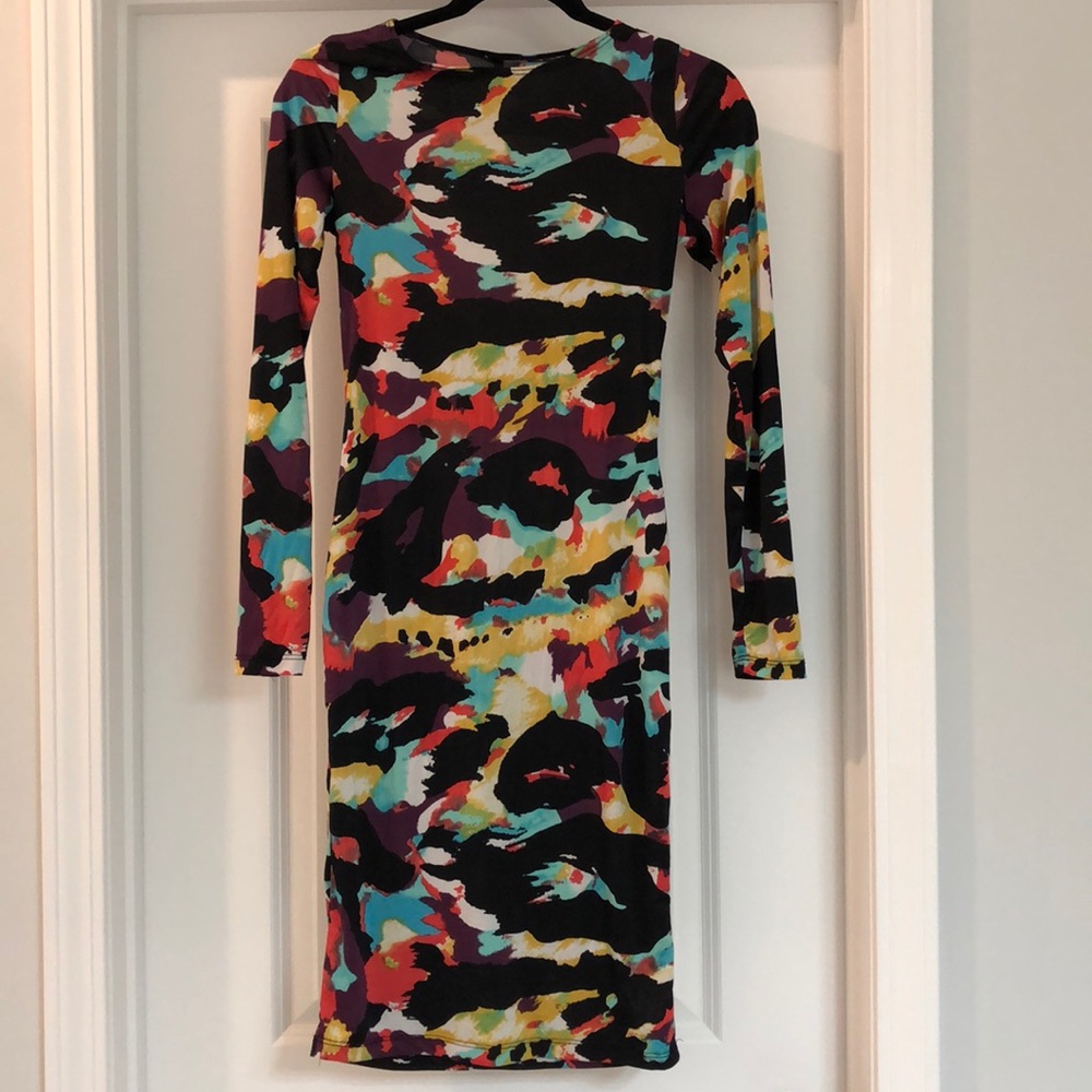 Multi colored Bodycon Dress